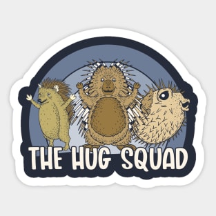 Hug Squad Sticker